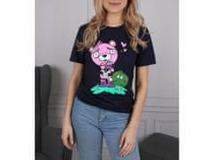 sarcia.eu Námořnicky modré tričko s růžovým medvědem Fortnite M