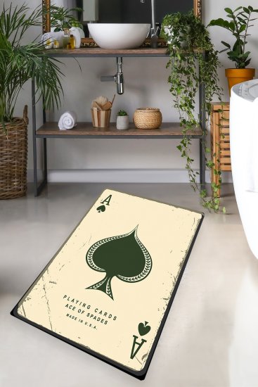 L'essentiel Koupelnová předložka Playing Cards, Vícebarevná