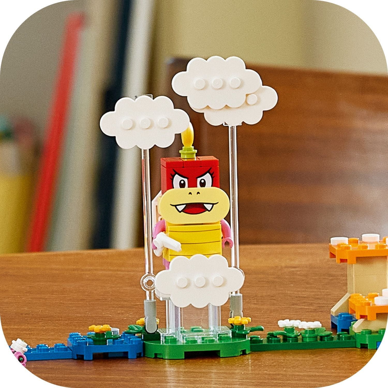 LEGO Super Mario 71419 Peach a let balónom - rozširujúca súprava