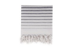 L'essentiel Plážový ručník Fouta Golge - Dark Blue, Tmavá Modrá