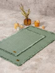 L'essentiel Koupelnová předložka, Set 2 ks Bath Rug - Green, Zelená