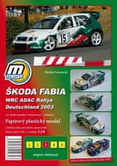 Michal Antonický: Škoda Fabia WRC ADAC Rallie Deutschland 2003/papírový model