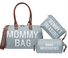 MXM Mommy bag - Světle modrá, set 3ks