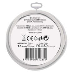Emos Prodlužovací kabel s 1 zásuvkou 1,5 mm² MULO 3 m bílý