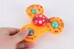 TopKing Spinner Toys - zábavná hrací sada s motivy zvířat - včela, motýl a kuřátko (3 v sadě)