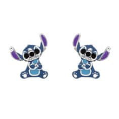 Disney Stříbrné peckové náušnice Stitch Lilo & Stitch ES00037SRHL.CS