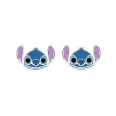 Disney Slušivé stříbrné náušnice Stitch Lilo & Stitch ES00097SRHL.CS