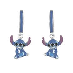 Disney Stříbrné kruhy s přívěsky Stitch Lilo & Stitch ES00098SRHL.CS