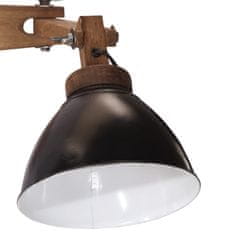 Vidaxl Nástěnná lampa 25 W černá E27