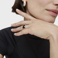 Tous Výrazný stříbrný prsten s onyxem 1000217914 (Obvod 54 mm)