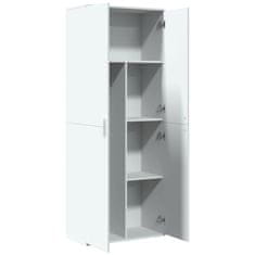 Petromila Skříň highboard bílá 70 x 35 x 180 cm kompozitní dřevo