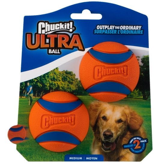 Chuckit! ! Ultra Ball Medium Dvojbalení [17001]