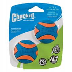 Chuckit! ! Ultra Squeaker Ball Small 2Balení [31537]