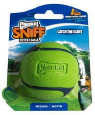 Chuckit! ! Sniff Fetch Ball Arašídové Máslo Střední [33208]