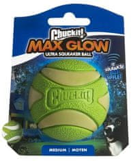 Chuckit! ! Max Glow Ultra Squeaker Ball Medium [43142]