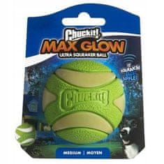 Chuckit! ! Max Glow Ultra Squeaker Ball Medium [43142]