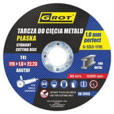 shumee PLOCHÝ DISK T1A 115*1,0*22 SADA 10 KS