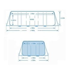 Intex Prism Frame 4,00 x 2,00 x 1,22m s kartušovou filtrací