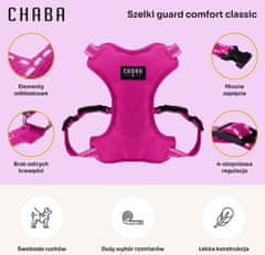 Chaba Postroj Guard Comfort Classic Xl Fuchsiový