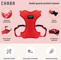 Chaba Postroj Guard Comfort Classic Xl Červený