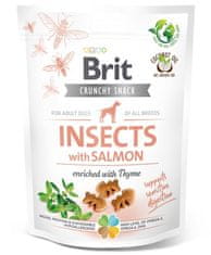 Brit Care Dog Crunchy Cracker Insect & Losos 200G