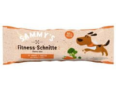 4DOGS Sammy's Fitness Slice Proteinová Tyčinka Brokolice A Mrkev 25G