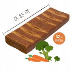 4DOGS Sammy's Fitness Slice Proteinová Tyčinka Brokolice A Mrkev 25G