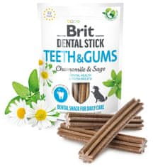 Brit Dental Stick Teeth & Gums S Heřmánkem A Šalvějí 251G