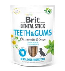 Brit Dental Stick Teeth & Gums S Heřmánkem A Šalvějí 251G