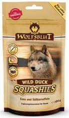 4DOGS Wolfsblut Dog Squashies Divoká Kachna 100G