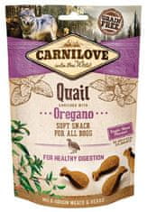 Carnilove Svačina Pro Psy Fresh Soft Quail+Oregano 200G