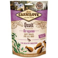 Carnilove Svačina Pro Psy Fresh Soft Quail+Oregano 200G