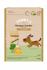 4DOGS Sammy's Crispy Cracker Sýr & Špenát 1Kg