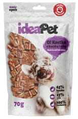 4DOGS Ideapet O! Kostka S Kachnou A Rybou 70G