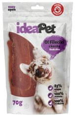 4DOGS Ideapet O! Filetky S Kachnou 70G