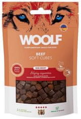 Woolf Soft Cubes Monoprotein Hovězí Maso 100G