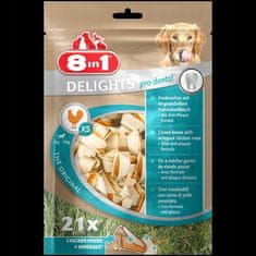 8in1 Dental Delights Bones Xs Kabelka 21Ks