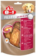 8in1 Fillets Pro Skin & Coat - Svačinka Pro Zdravou Pokožku 80G