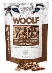 Woolf Rabbit & Cod Triangle 100G