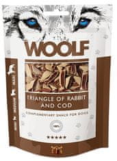 Woolf Rabbit & Cod Triangle 100G