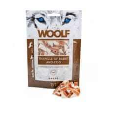 Woolf Rabbit & Cod Triangle 100G