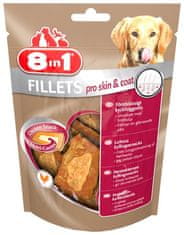 8in1 Fillets Pro Skin & Coat - Svačinka Pro Zdravou Pokožku 80G