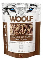 Woolf Rabbit & Cod Triangle 100G