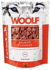 Woolf Soft Salmon Chunkies 100G