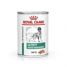 Royal Canin  Veterinary Diet Canine Satiety Weight Management Plechovka 410G