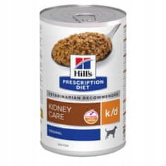4DOGS Hill's Prescription Diet K/D Canine 370G