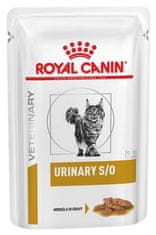 Royal Canin Veterinary Diet Feline Urinary S/O S Kuřecím Masem V Omáčce Sáček