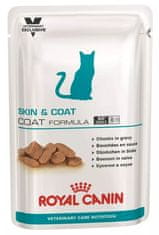 Royal Canin  Veterinary Care Nutrition Kočičí Kůže A Srst Sáček 85G
