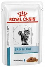 Royal Canin  Veterinary Care Nutrition Kočičí Kůže A Srst Sáček 85G