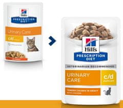 Animonda Hill's Prescription Diet C/D Feline S Kuřecím Masem Sáček 85G